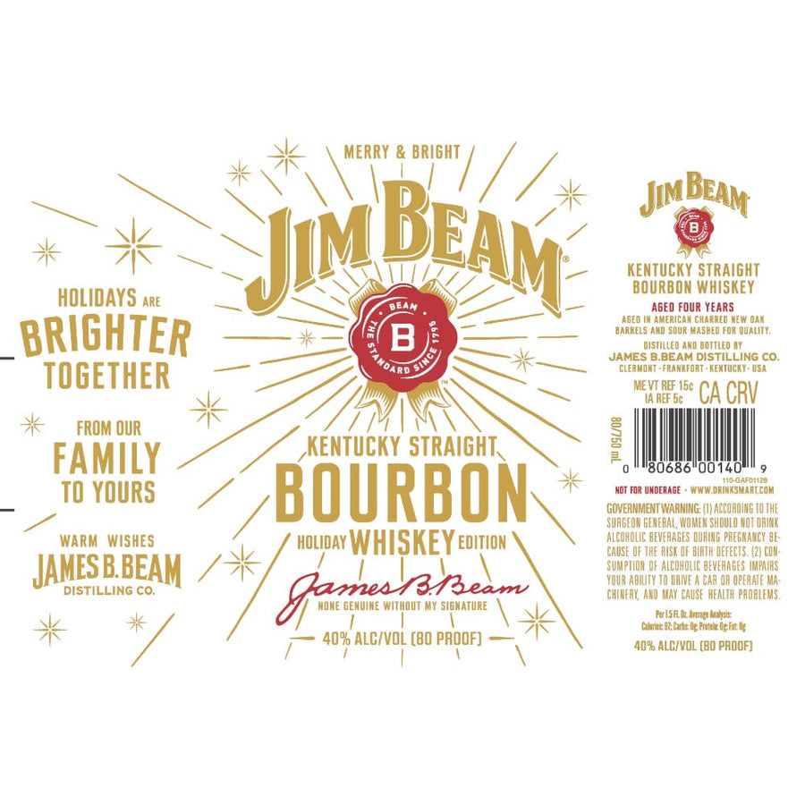 Jim Beam Holiday Edition Bourbon Bourbon Jim Beam