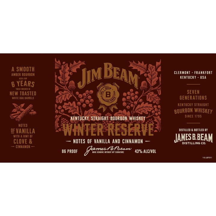Jim Beam Winter Reserve Bourbon Bourbon Jim Beam