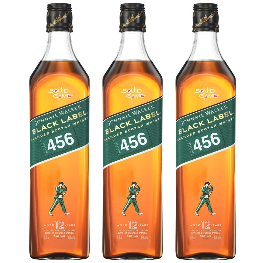 Johnnie Walker Black Label X Squid Games Edition 3pk Scotch Johnnie Walker