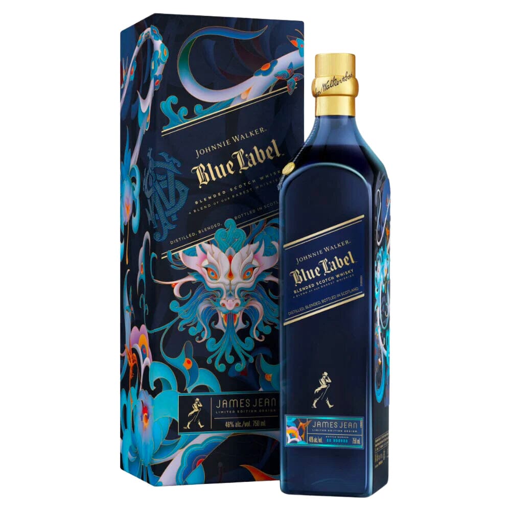 Johnnie Walker Blue Label James Jean Limited Edition Design Scotch Johnnie Walker