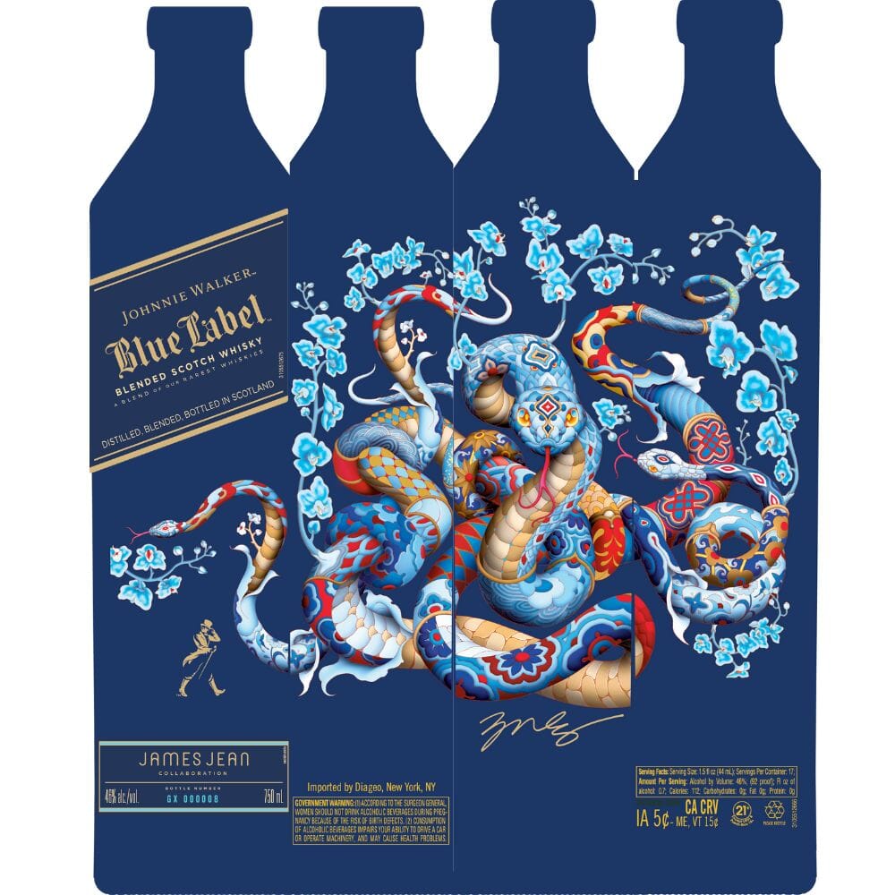 Johnnie Walker Blue Label Year of the Snake 2025 Limited Edition Scotch Johnnie Walker