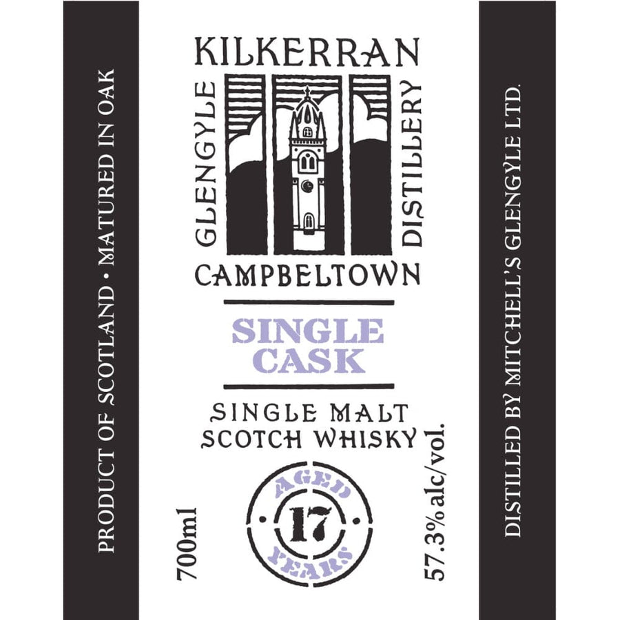 Kilkerran 17 Year Old Single Cask 20th Anniversary Edition Scotch Kilkerran