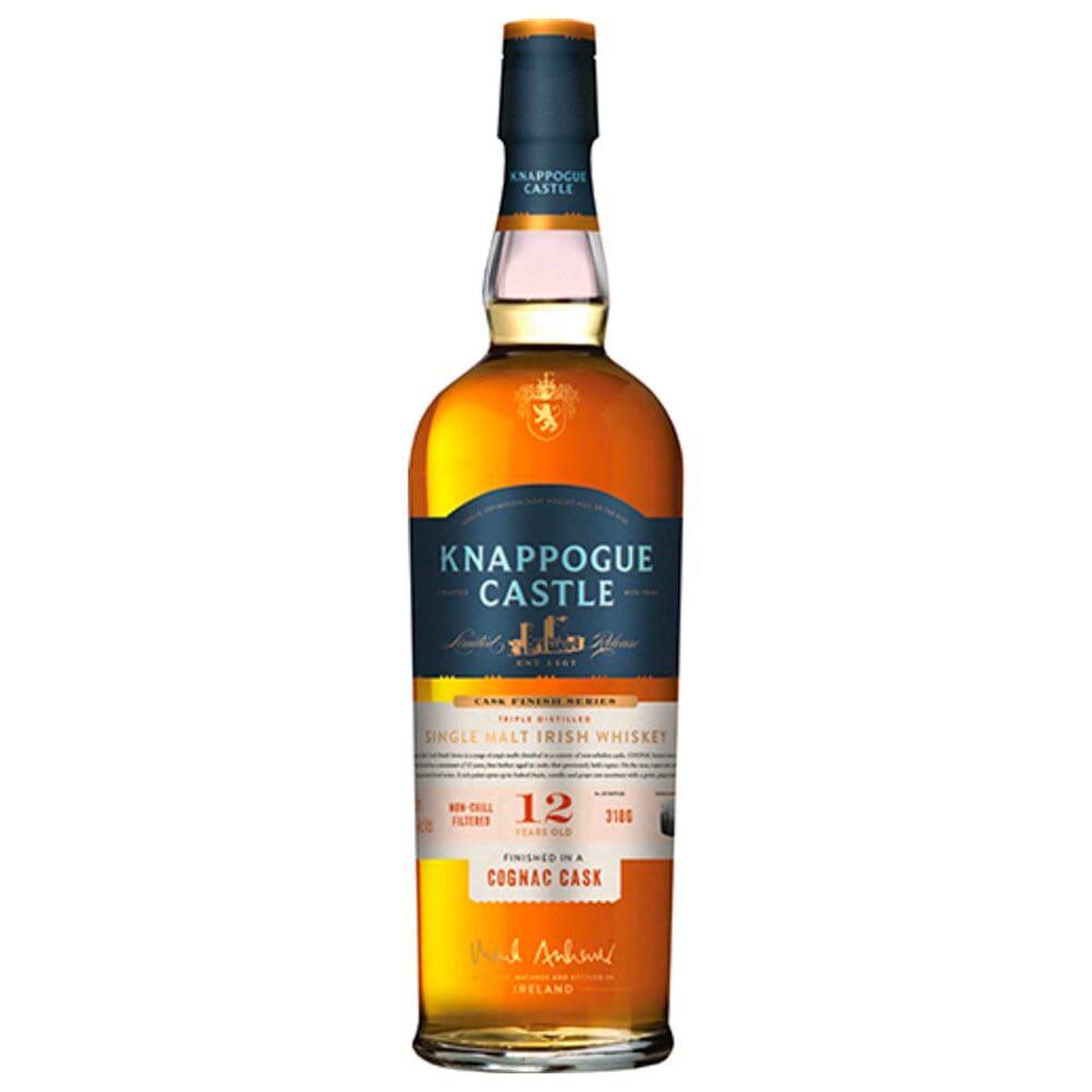 Knappogue Castle Single Malt 12 Year Old Cognac Cask Finish Scotch Knappogue