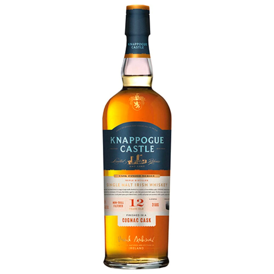 Knappogue Castle Single Malt 12 Year Old Cognac Cask Finish Scotch Knappogue