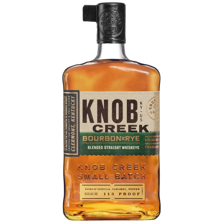 Knob Creek Bourbon X Rye Blended Straight Whiskeys Blended Whiskey Knob Creek