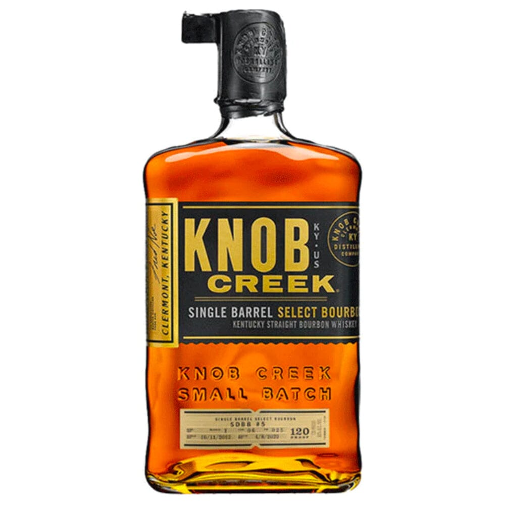 Knob Creek Single Barrel Select Bourbon "Wooden Cork X Sip Whiskey" Bourbon Knob Creek 