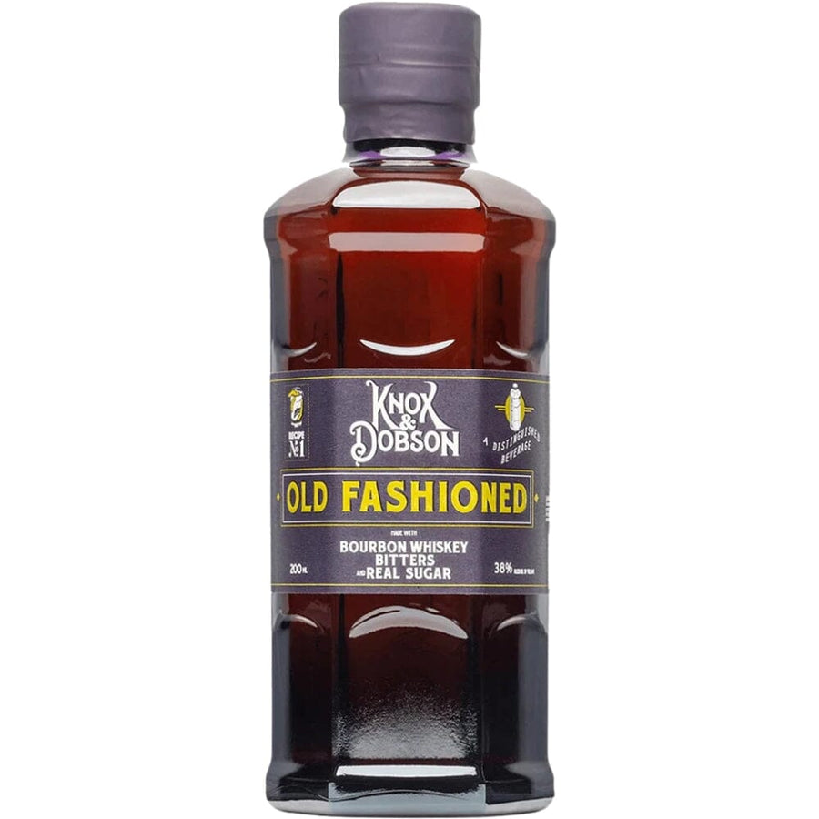 Knox & Dobson Old Fashioned Ready-To-Drink Cocktails Knox & Dobson