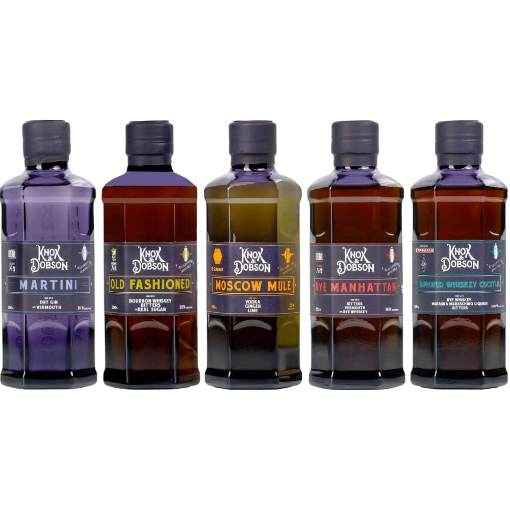 Knox & Dobson Ready To Drink Cocktail Bundle Ready-To-Drink Cocktails Knox & Dobson