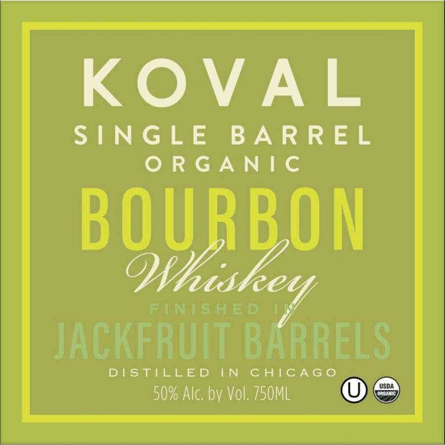 Koval Single Barrel Organic Bourbon Finished in Jackfruit Barrels Bourbon Koval
