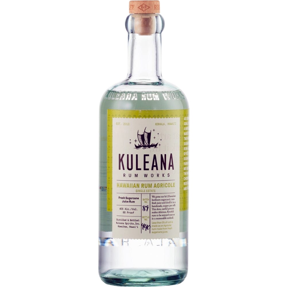 Kuleana Rum Works Hawiian Rum Agricole Rum Kuleana Rum Works