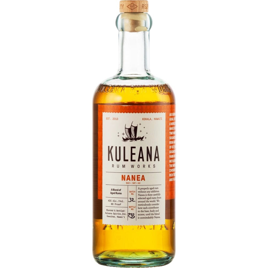 Kuleana Rum Works Nanea Rum Rum Kuleana Rum Works
