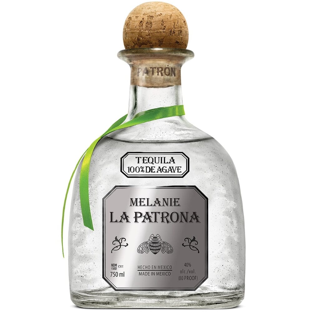 Patron Silver Personalized Label Tequila Patron Tequila