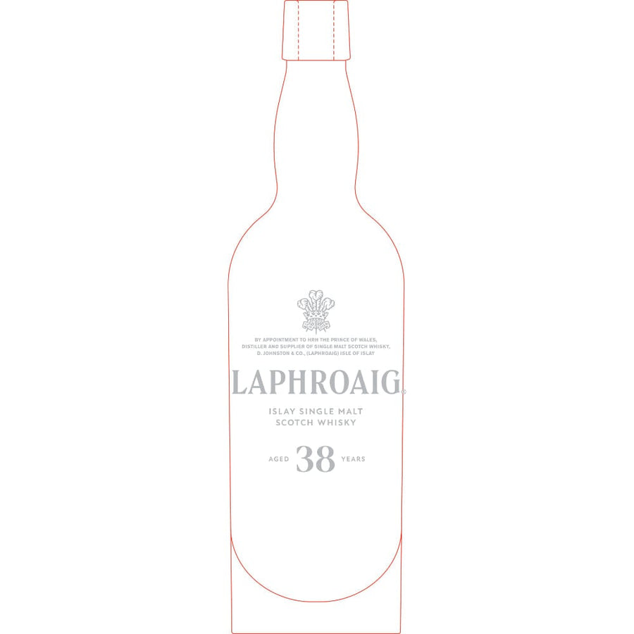 Laphroaig 38 Year Old Single Malt Scotch Scotch Laphroaig