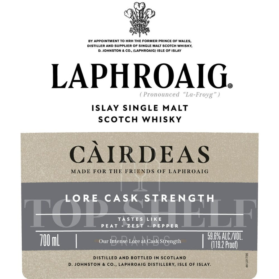 Laphroaig Càirdeas 2024 Lore Cask Strength Scotch Laphroaig