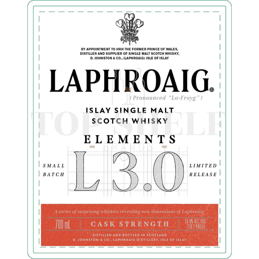 Laphroaig Elements 3.0 Limited Release Scotch Laphroaig