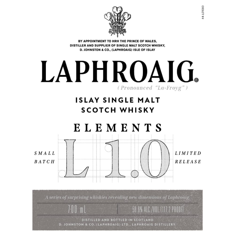 Laphroaig Elements L 1.0 Limited Release Scotch Laphroaig