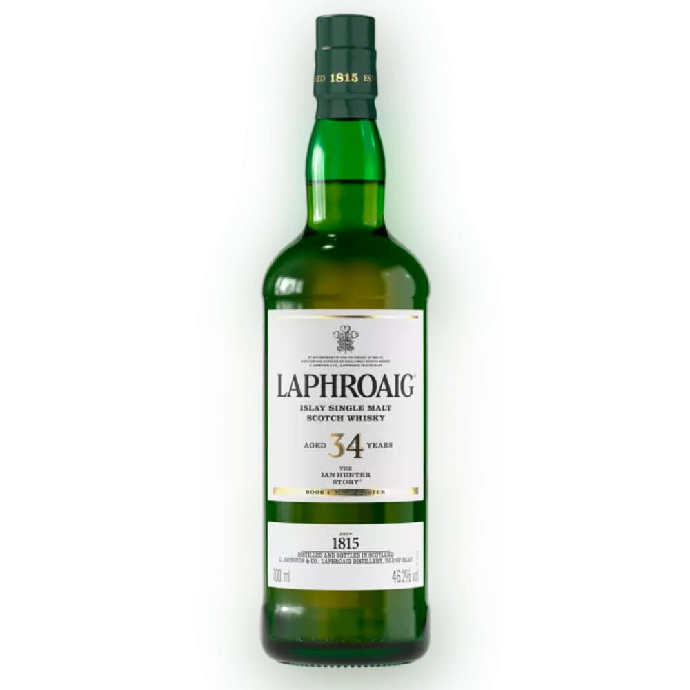 Laphroaig Ian Hunter Story Book 4: Malt Master 34 Year Old Scotch Whisky Laphroaig