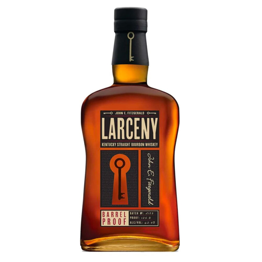 Larceny Barrel Proof Batch A123 125.8 Proof Bourbon Larceny Bourbon
