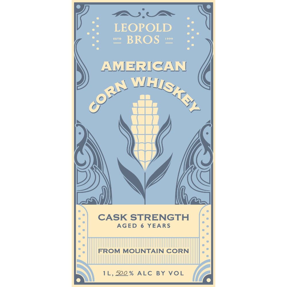 Leopold Bros American Corn Whiskey Corn Whiskey Leopold Bros