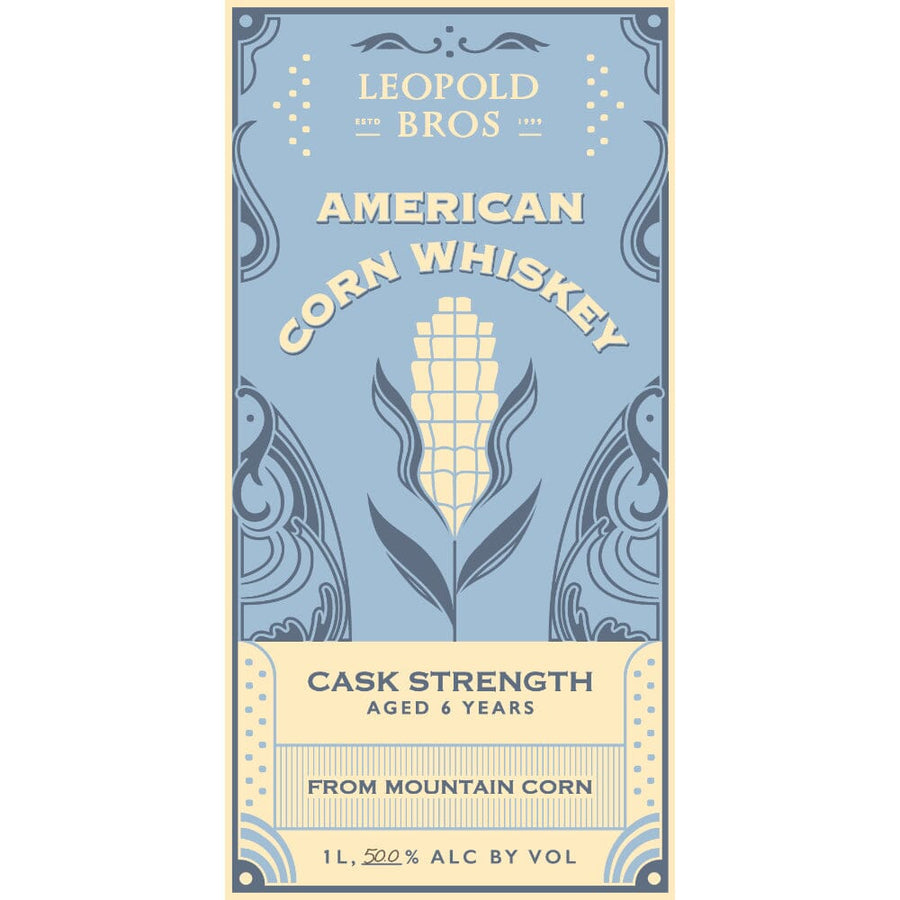 Leopold Bros American Corn Whiskey Corn Whiskey Leopold Bros