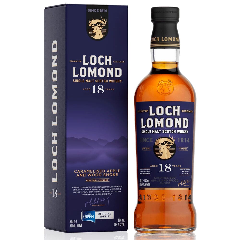 Loch Lomond 18 Year Old Single Malt Scotch Whisky Scotch Loch Lomond 
