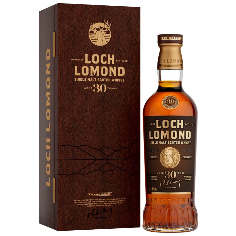 Loch Lomond 30 Year Old Single Malt Scotch Whisky Scotch Loch Lomond 