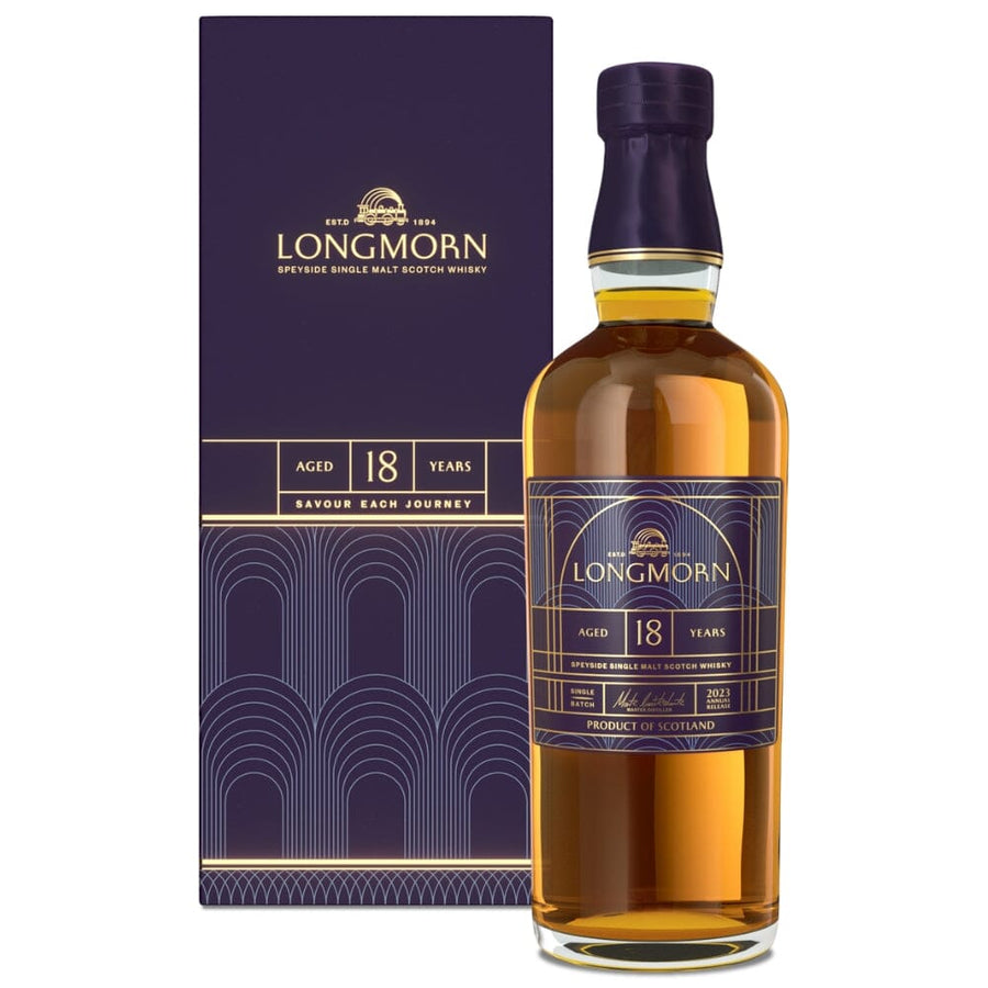 Longmorn 18 Year Old Single Malt Scotch Whisky Scotch Longmorn