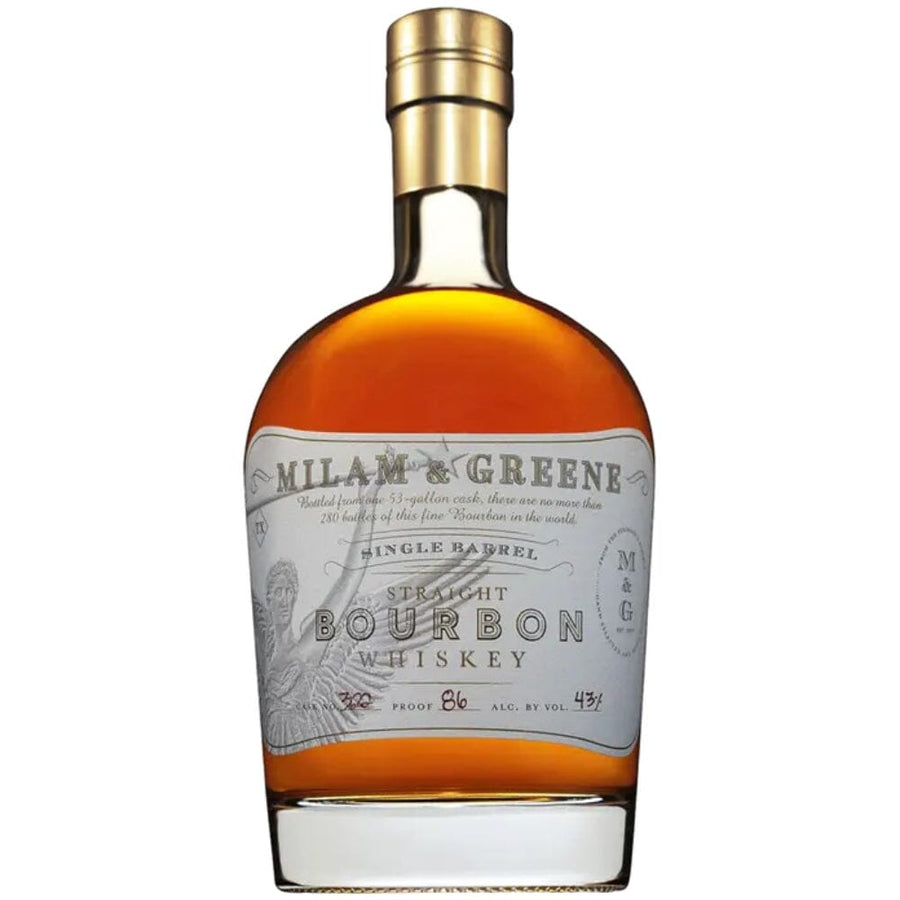 Milam & Greene Single Barrel Straight Bourbon Whiskey Bourbon Milam & Greene