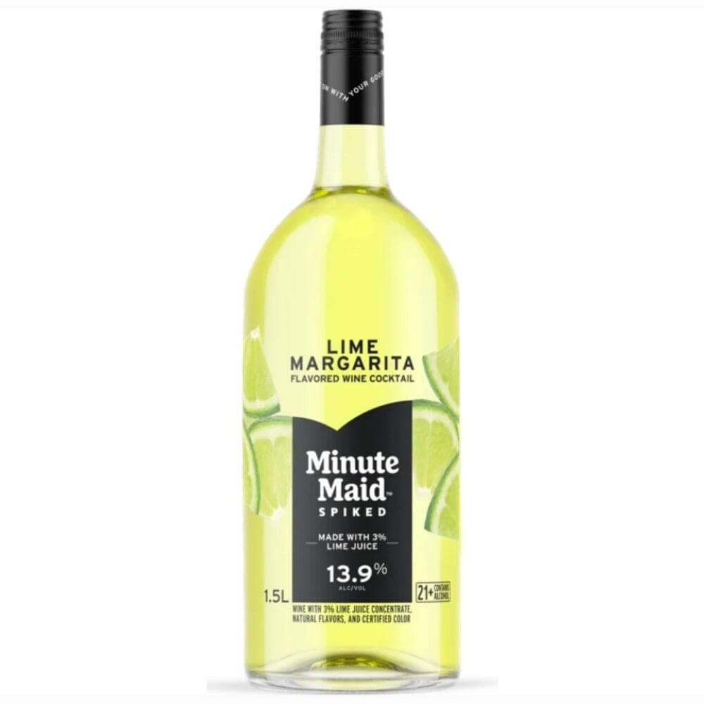 Minute Maid Spiked Lime Margarita Flavored Wine Cocktail Ready-To-Drink Cocktails Minute Maid Spiked