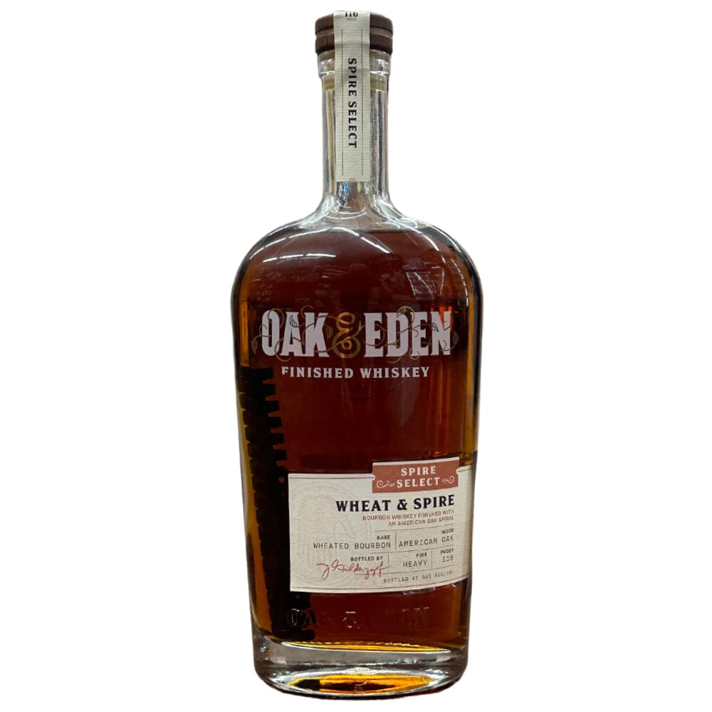 Oak & Eden Wheat & Spire Sip Whiskey Private Barrel Wheated Bourbon Oak & Eden