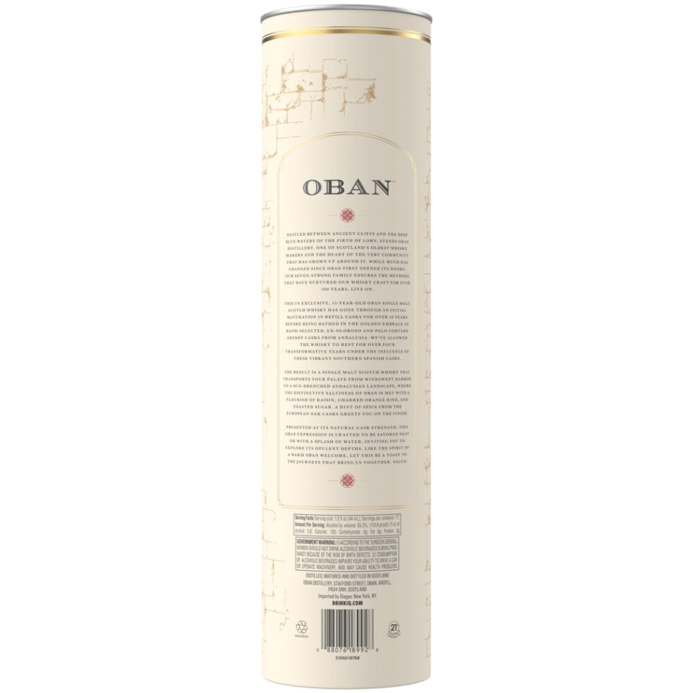 Oban 15 Year Old Sherry Cask Finished Scotch Oban