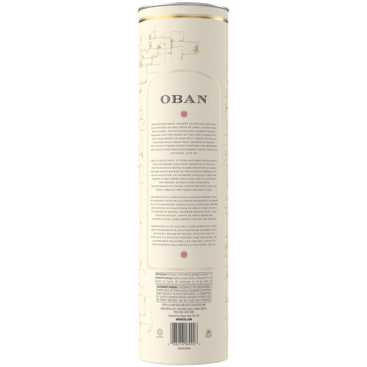 Oban 15 Year Old Sherry Cask Finished Scotch Oban