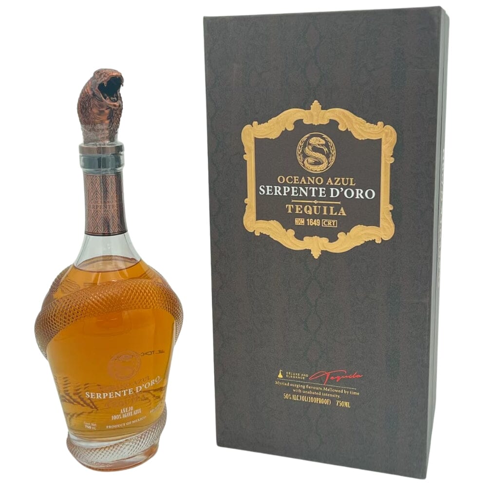 Oceano Azul Serpente D'oro Añejo Tequila Tequila Oceano Azul