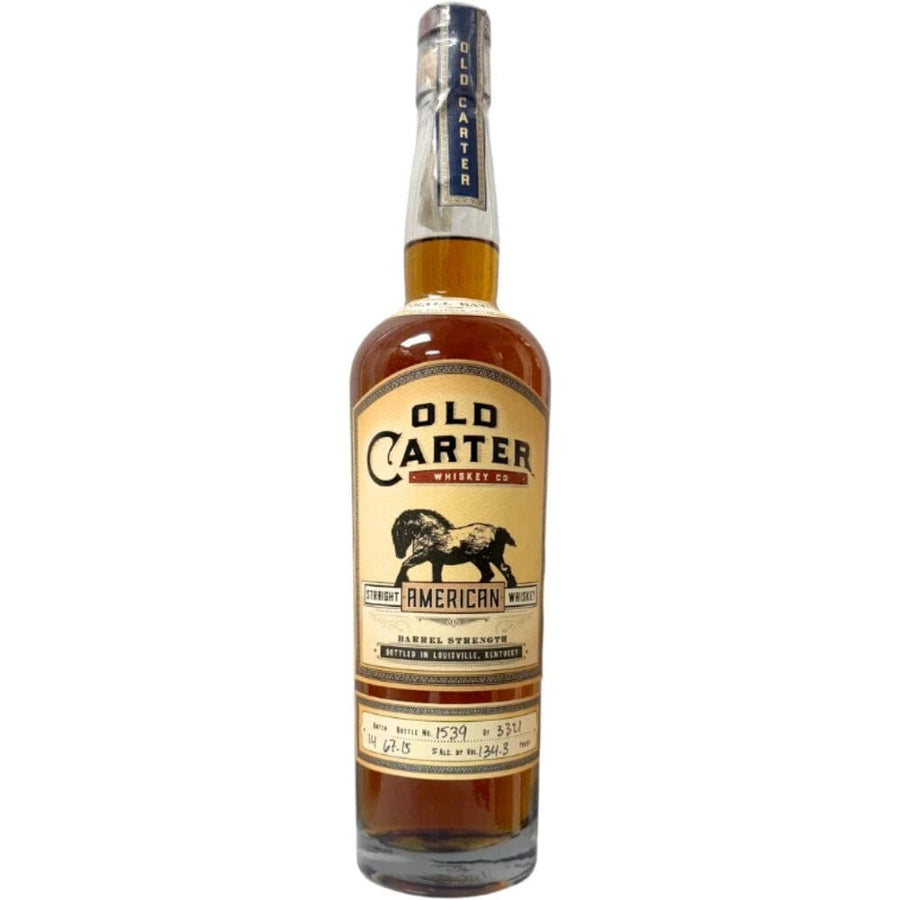 Old Carter Straight American Whiskey Small Batch 14 2025 Release American Whiskey Old Carter