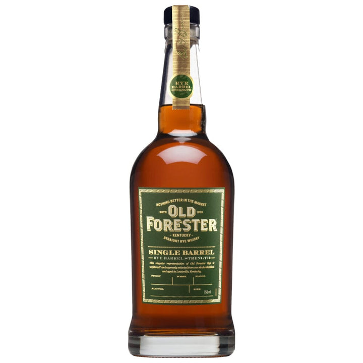 Old Forester Single Barrel Rye Barrel Strength Rye Whiskey Old Forester