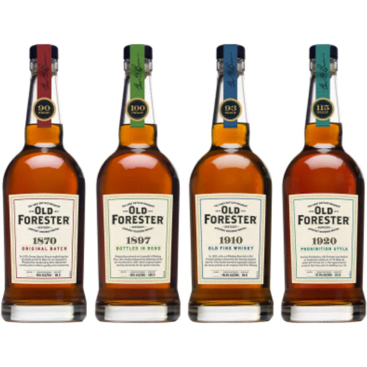 Old Forester Whiskey Row Tasting Set 4PK 375ml Bourbon Old Forester