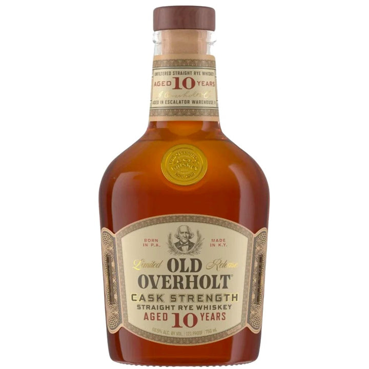 Old Overholt 10 Year Old Cask Strength Straight Rye Rye Whiskey Old Overholt