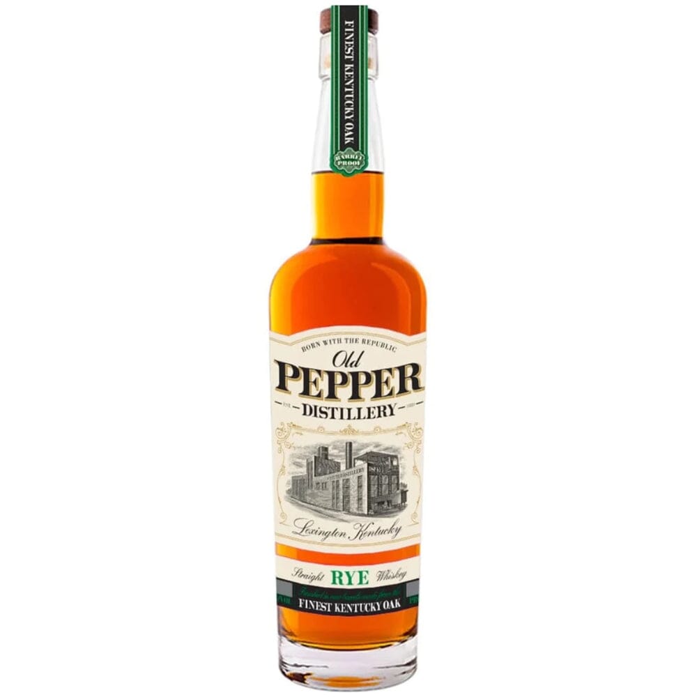 Old Pepper Finest Kentucky Oak Rye Whiskey Rye Whiskey James E. Pepper