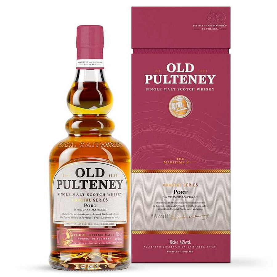 Old Pulteney Coastal Series Port Wine Cask Matured Scotch Old Pulteney