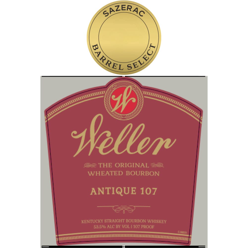 Old Weller Antique 107 Sazerac Barrel Select Bourbon W.L. Weller 