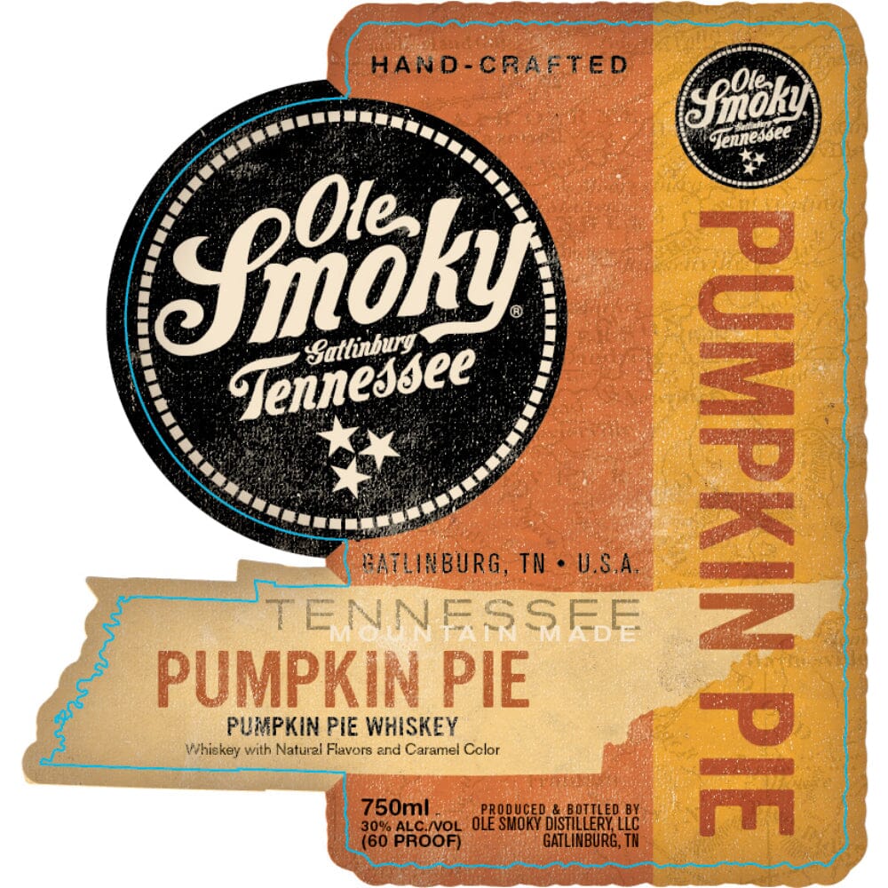 Ole Smoky Pumpkin Pie Whiskey Flavored Whiskey Ole Smoky