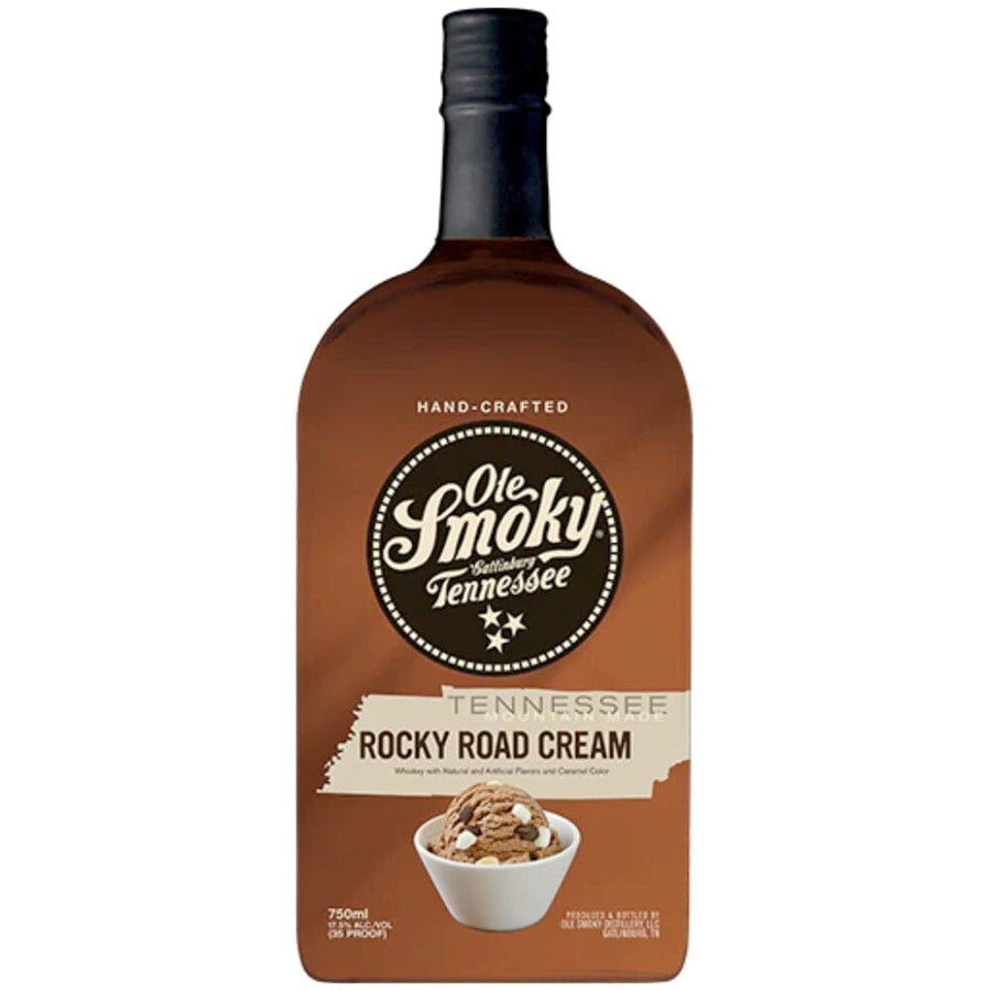 Ole Smoky Rocky Road Cream Whiskey Flavored Whiskey Ole Smoky