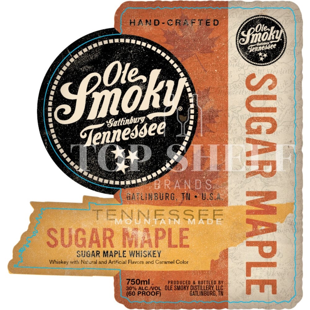 Ole Smoky Sugar Maple Whiskey Flavored Whiskey Ole Smoky