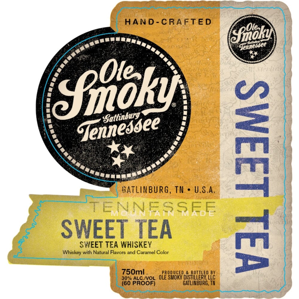Ole Smoky Sweet Tea Whiskey Flavored Whiskey Ole Smoky