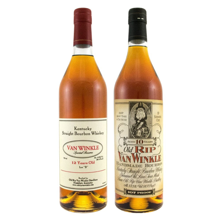 Pappy Van Winkle's 10 Year & 12 Year Lot B Bundle Bourbon Pappy Van Winkle