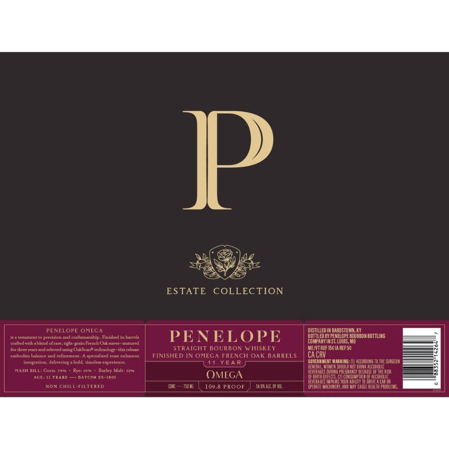 Penelope Estate Collection Omega Bourbon Penelope Bourbon