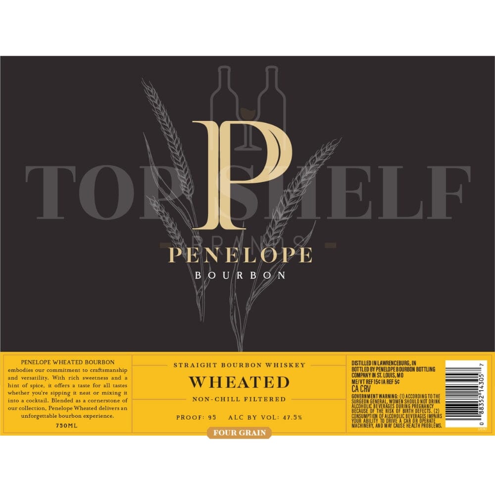 Penelope Wheated Straight Bourbon Wheated Bourbon Penelope Bourbon