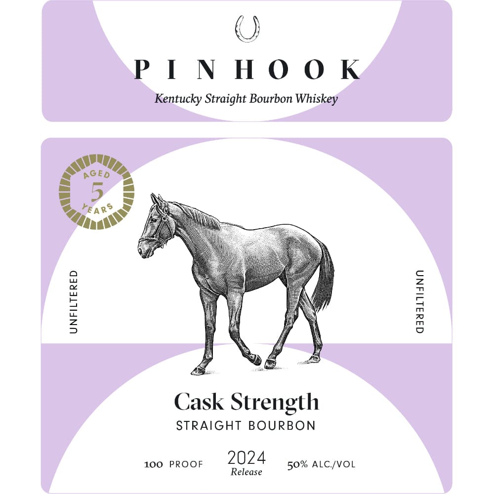 Pinhook 5 Year Old Cask Strength Bourbon 2024 Release Bourbon Pinhook Bourbon