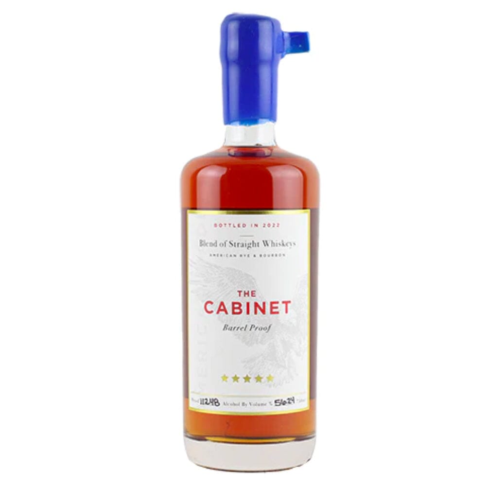 Proof and Wood The Cabinet Barrel Proof Blend of Straight Whiskey Blended Whiskey Proof and Wood