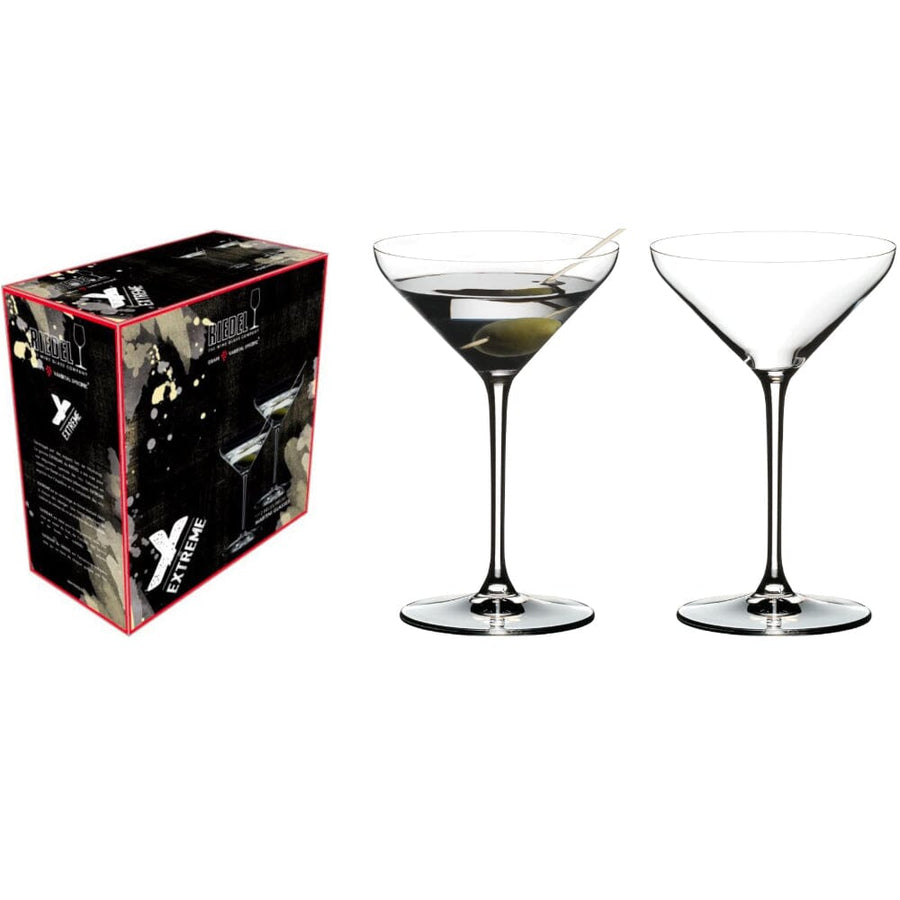 RIEDEL Drinkware Extreme Martini Set of 2 Accessories Riedel